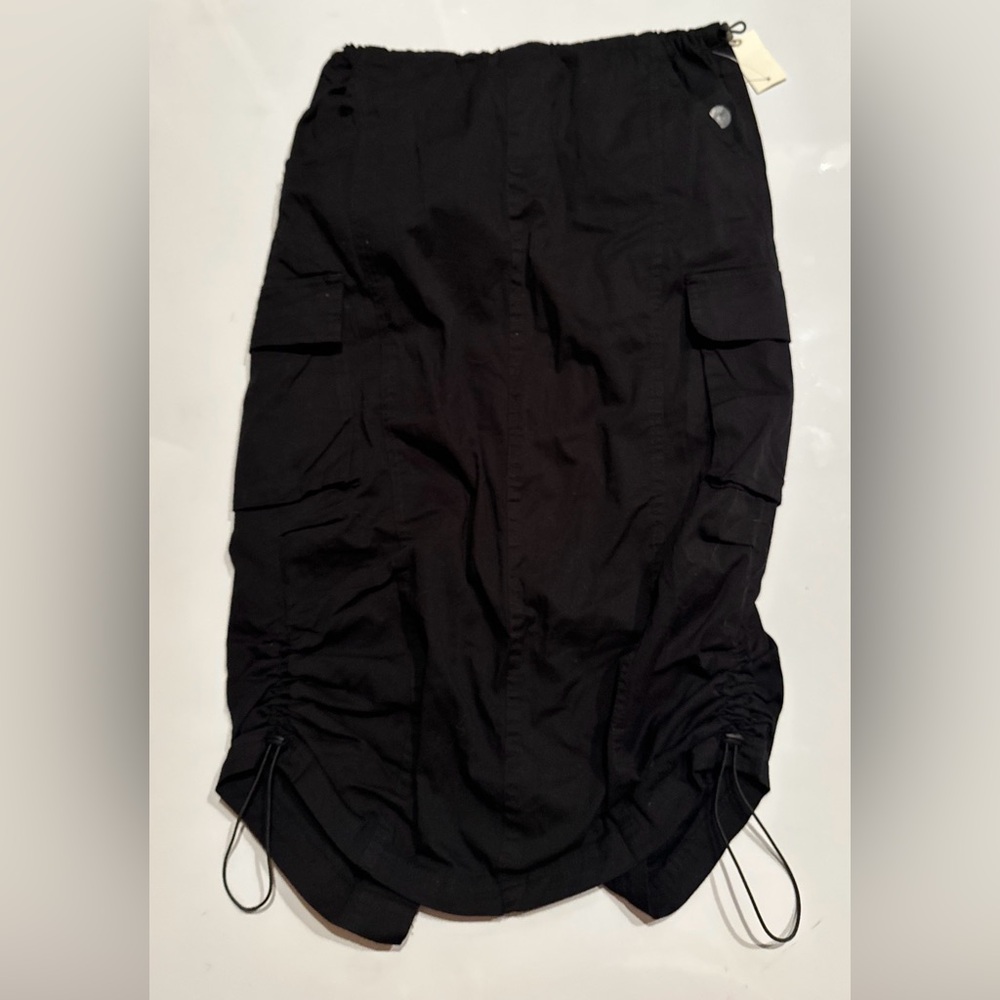 Aeropostale Cargo Maxi Skirt Black Size XSmall NWT